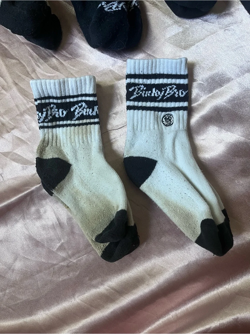 6 Pair of Binky Bro Toddler Socks Fair condition